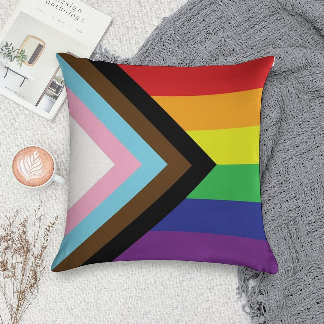 2019 Gay Pride Rainbow Flag LGBTQ Soft Multiple Sizes Throw Pillow