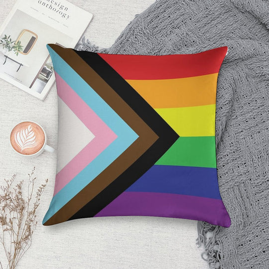 2019 Gay Pride Rainbow Flag LGBTQ Soft Multiple Sizes Throw Pillow
