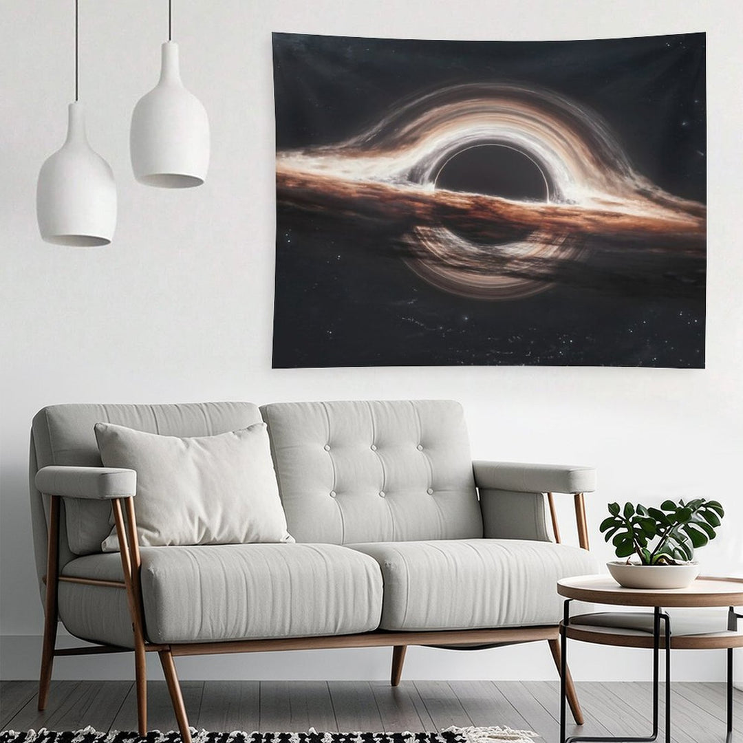 Gargantua Event Horizon Tapestry