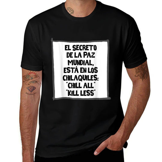 Camiseta Graciosa Para Latinos Hispanos in Spanish  Eco-friendly Material T-Shirt