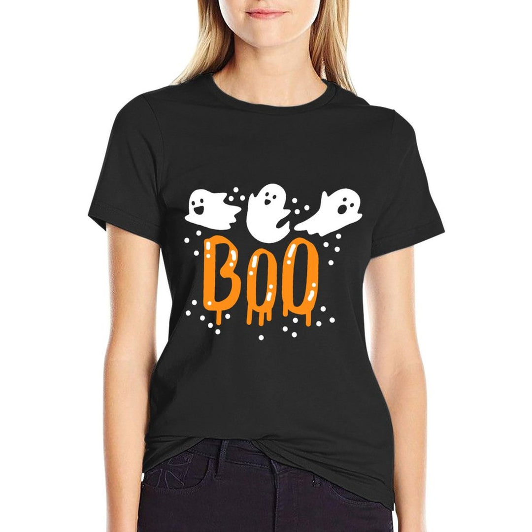 Halloween Ghost Boo Cute  Lightweight T-Shirt
