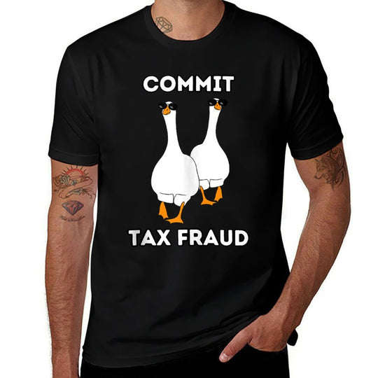 Commit Tax Fraud  Polyester Blend T-Shirt