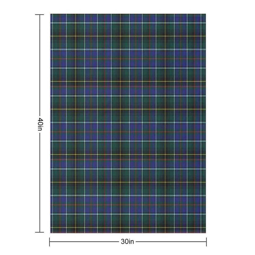 Clan MacInnes Tartan Anti-pilling Throw Blanket