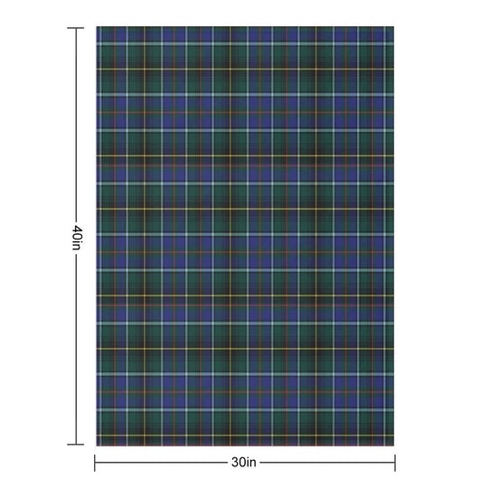 Clan MacInnes Tartan Anti-pilling Throw Blanket