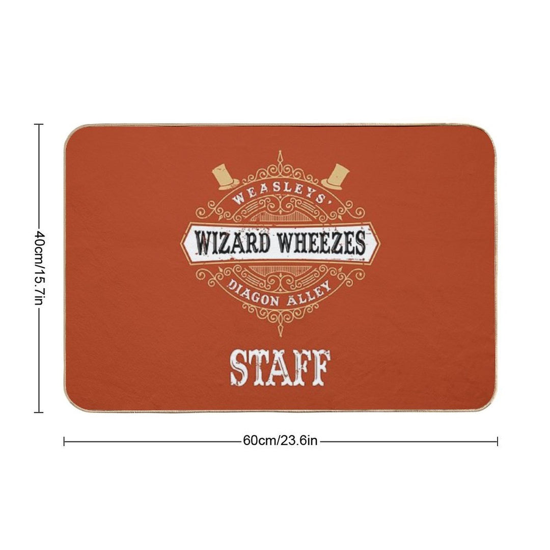 Weasleys Wizard Wheezes Staff  Multi-Purpose Bath Mat