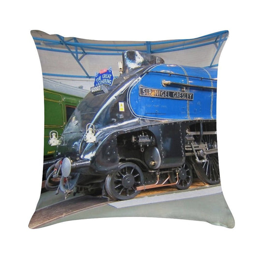 Sir Nigel Gresley Soft Skin-Friendly Throw Pillow