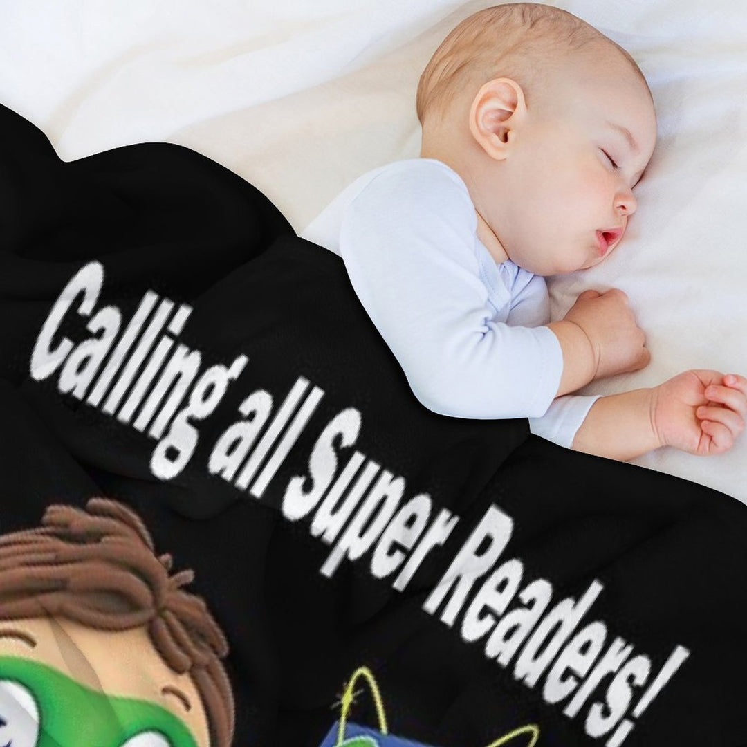 Calling All Super Readers! Super Why Premium Throw Blanket