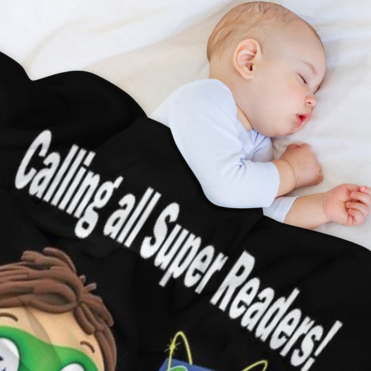 Calling All Super Readers! Super Why Premium Throw Blanket