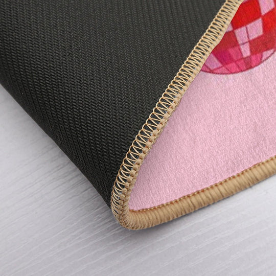 Cherry Disco Balls.  Multi-Purpose Bath Mat