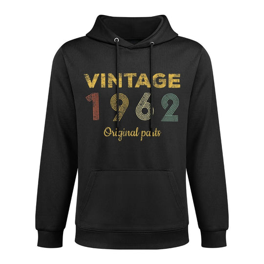 60 Year Old Gifts Vintage 1962 Limited Edition 60th Birthday Kangaroo Pocket Hoodie
