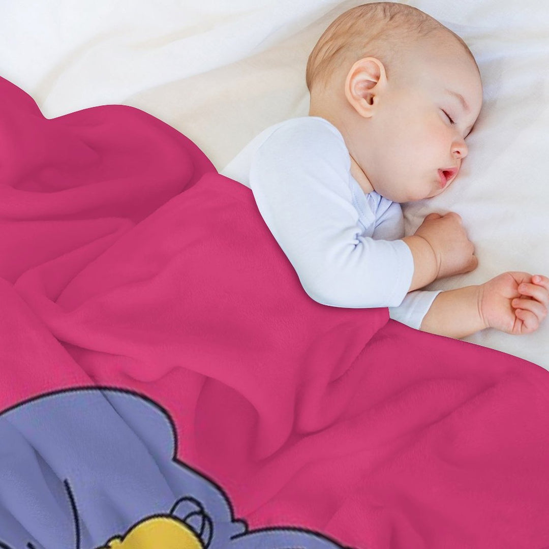 Toasty Cinnamon Bun Easy Care Throw Blanket