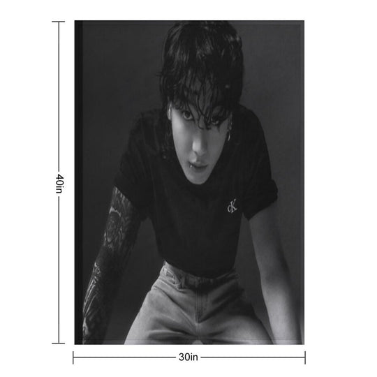 JKJK-C.K Plush Throw Blanket