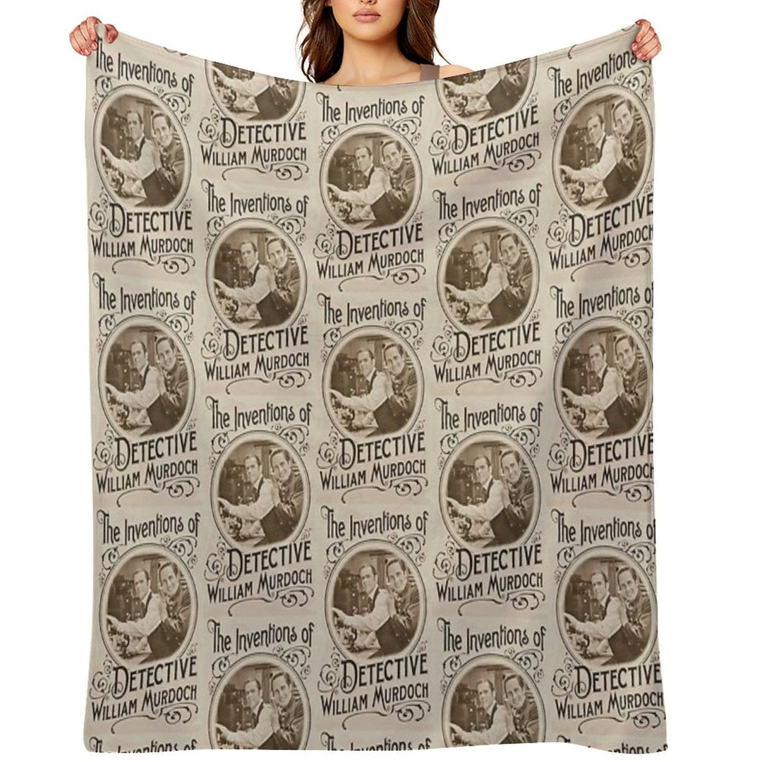 Murdoch Mysteries Multi-functional Throw Blanket