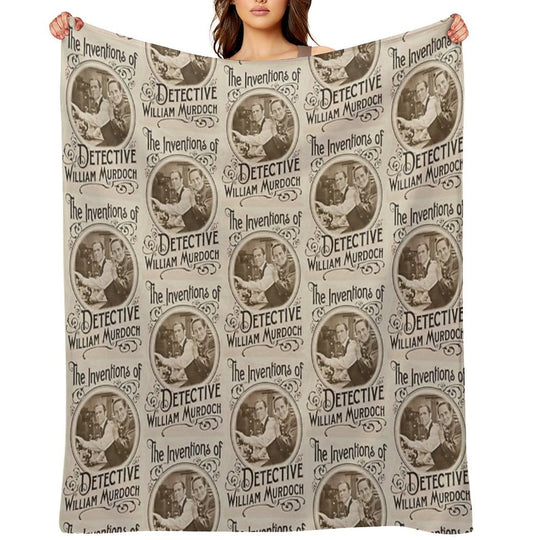 Murdoch Mysteries Multi-functional Throw Blanket