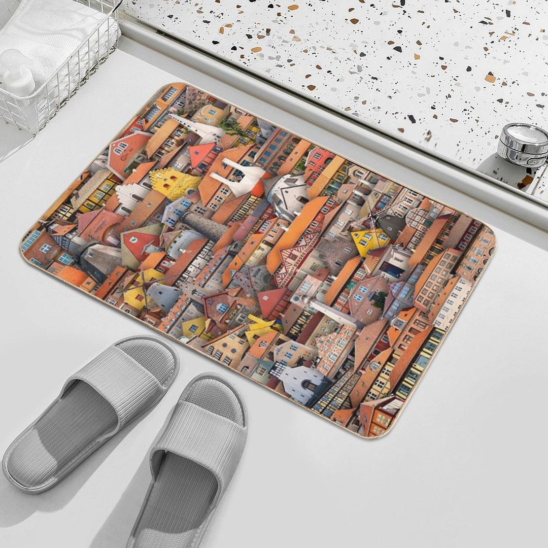 Bornholm in Denmark Durable Bath Mat