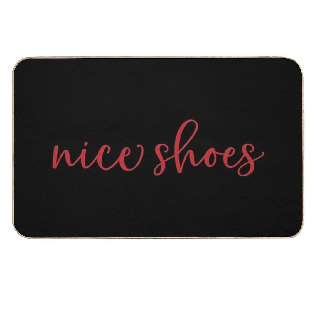 Nice Shoes  Doormat  Long-Lasting Bath Mat