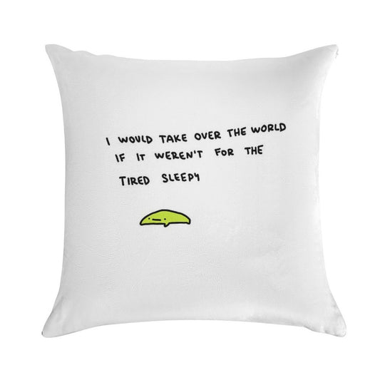 Sleepy Soft Home Decor Throw Pillow