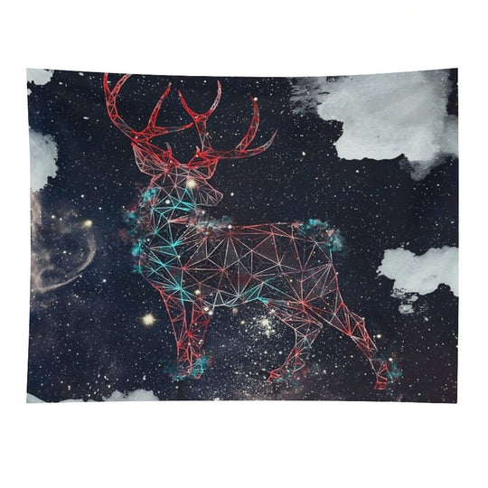 Celestial Deer Tapestry