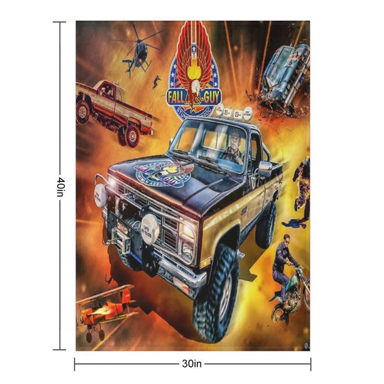 The Fall Guy Premium Throw Blanket