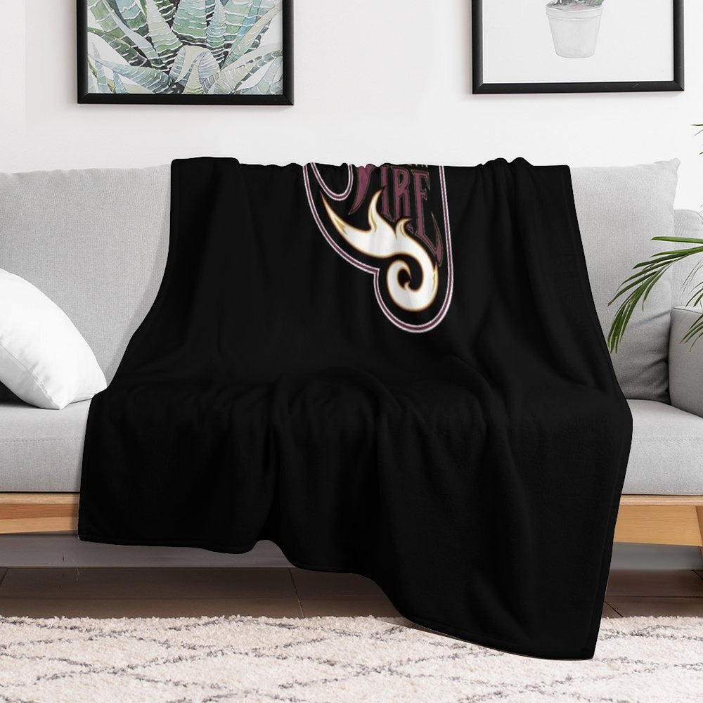 Rhein Fire Vintage Logo Classic Comfort Throw Blanket