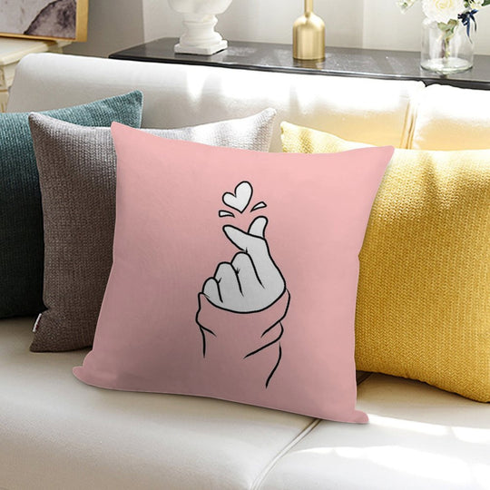 Cute Heart~ Soft Ultra-Soft Texture Throw Pillow