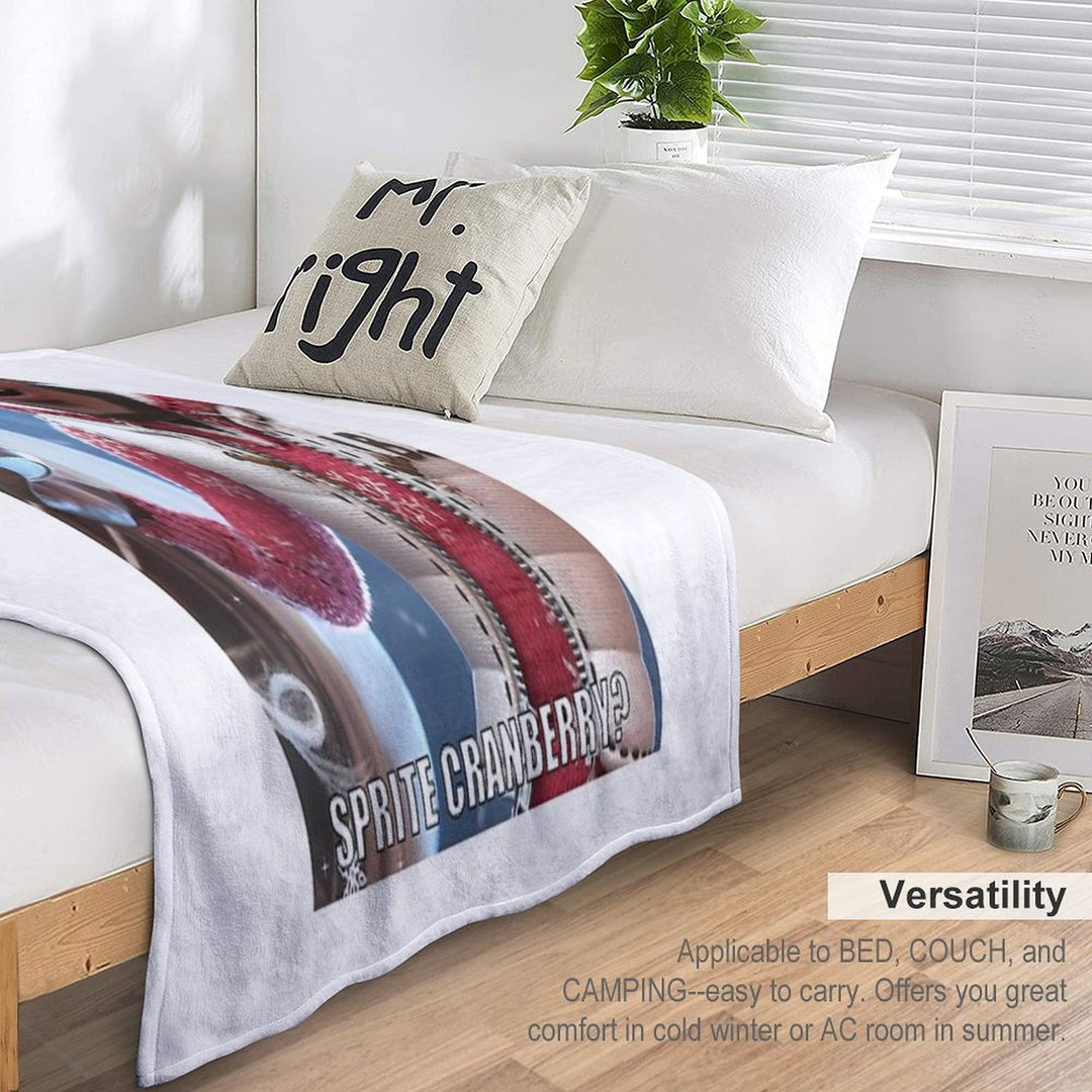 Sprite Cranberry - Wanna Sprite Cranberry Lightweight Throw Blanket