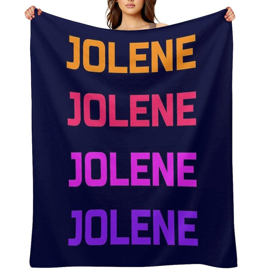 Jolene Retro 80s Multi-functional Throw Blanket