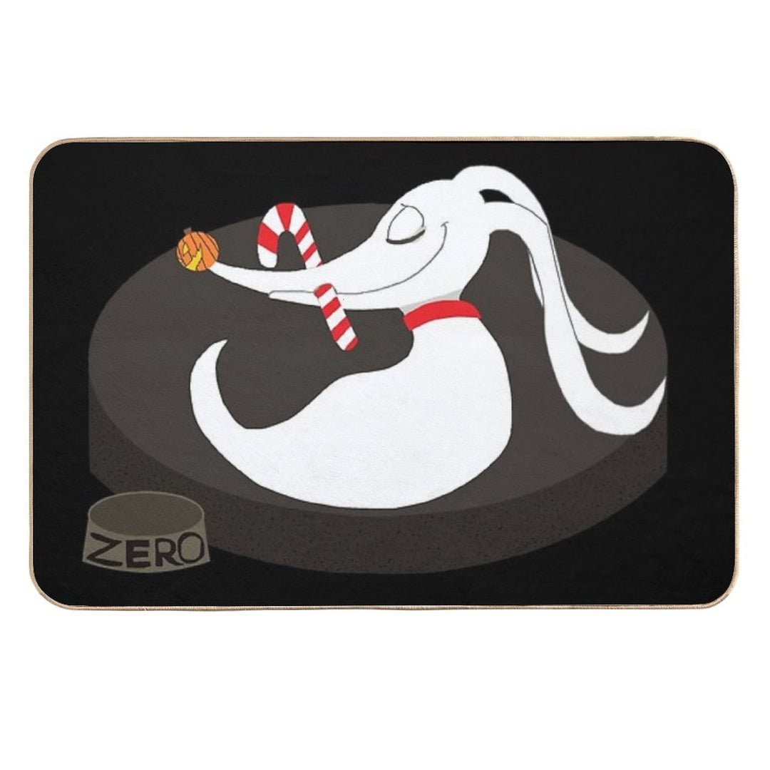 Nightmare before Christmas Sleeping Cozy Zero  Pet-Safe Bath Mat
