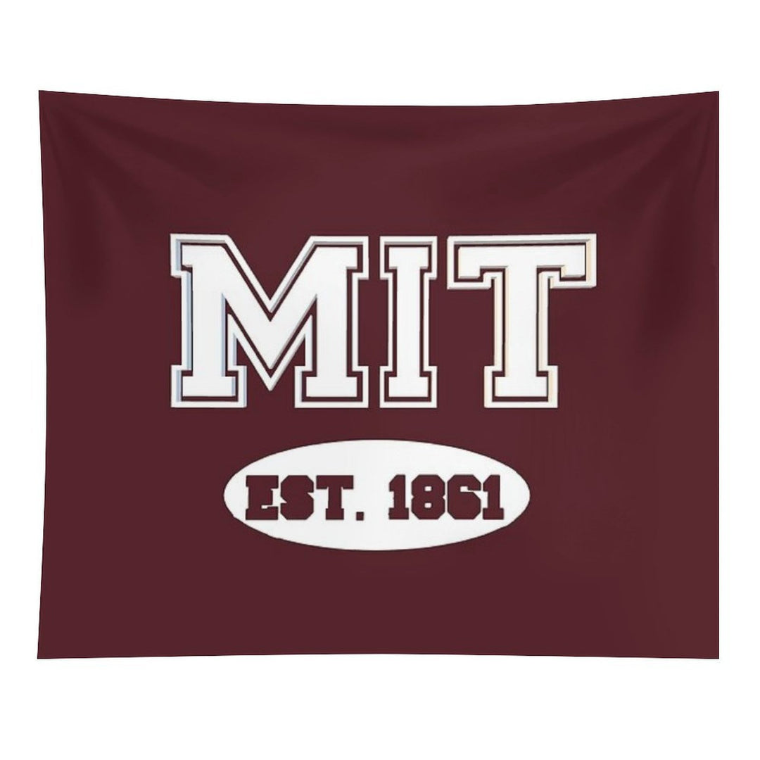 MIT EST 1861 MASSACHUSETTS  VARSITY Tapestry