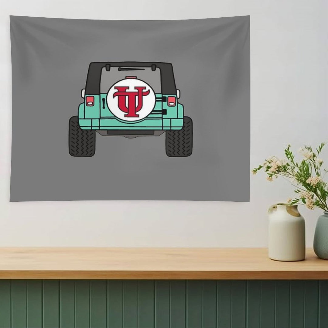 Ut Car Design Tapestry