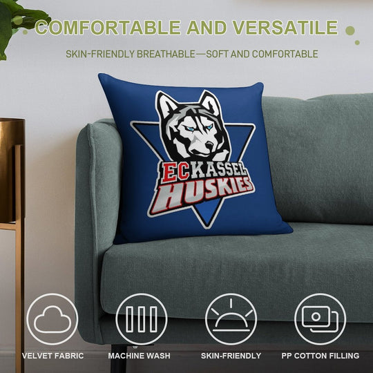 Kassel Huskies Soft Style Accent Throw Pillow