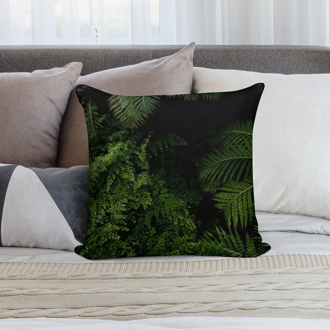 Tropical Jungle Soft Anti-Pilling Throw Pillow