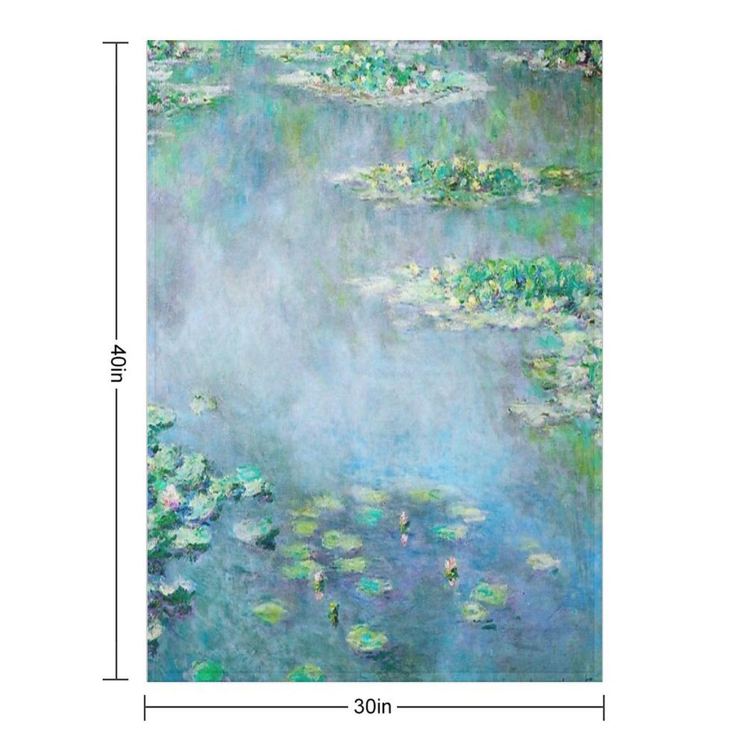 Monet Water Lilies  Nymphéas 1906 Durable Throw Blanket