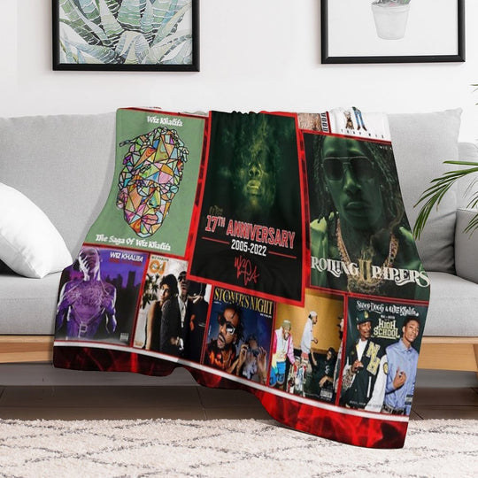 Greatest Albums 17th Anniversary 2005-2022 Lightweight Throw Blanket
