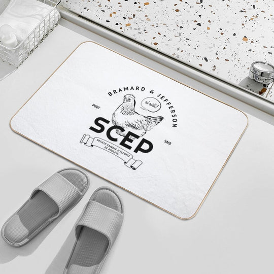 OSS 117 - SCEP Cairo Chicken Breeding Company  Pet-Safe Bath Mat
