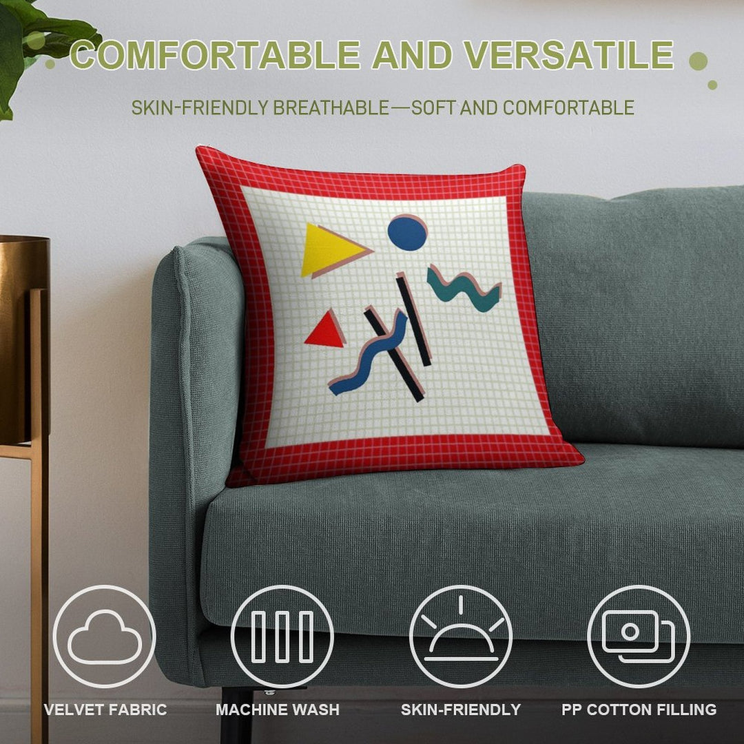 DJ's Pillows Soft Luxury Feel Throw Pillow