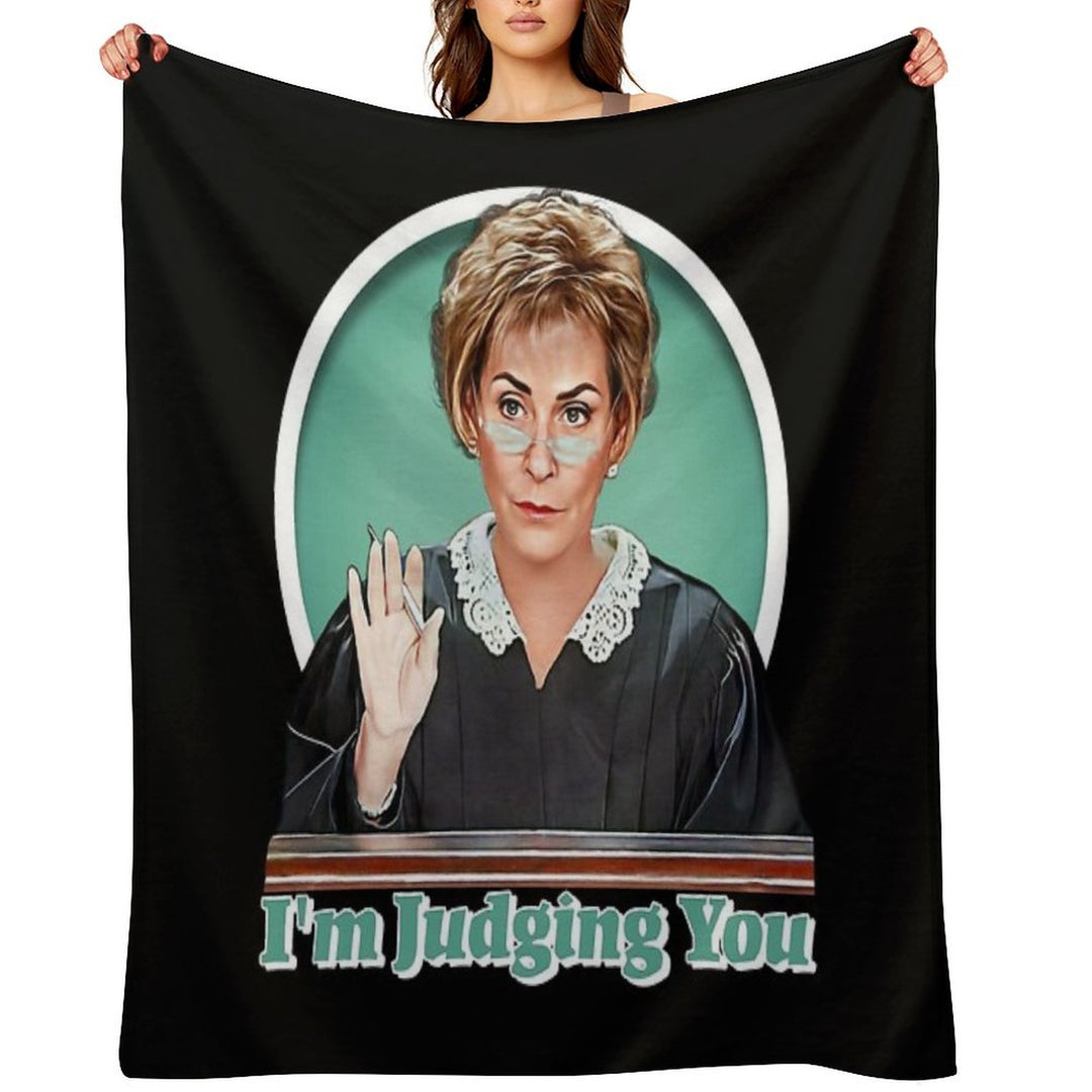 Judge Judy Travel-friendly Throw Blanket