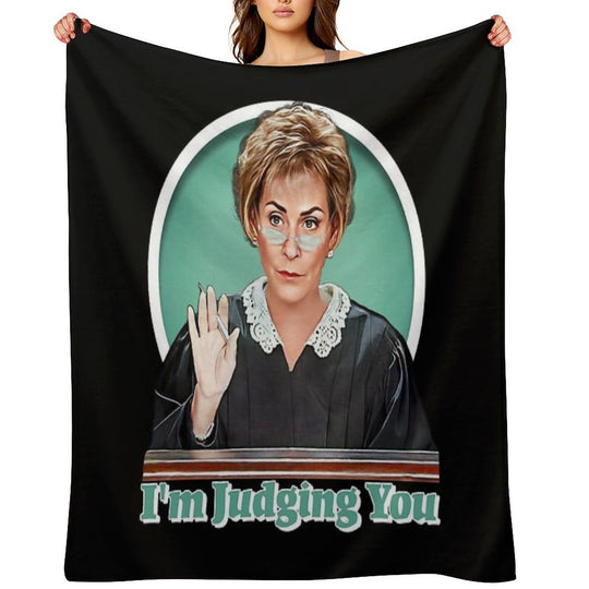 Judge Judy Travel-friendly Throw Blanket