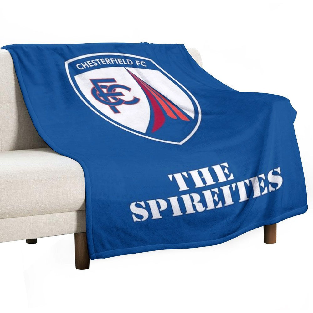 CHESTERFIELD FC Lightweight Throw Blanket