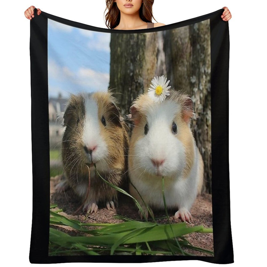 Guinea Pig – Cavy Collection – Model 01 Premium Throw Blanket