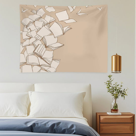 Books Tapestry
