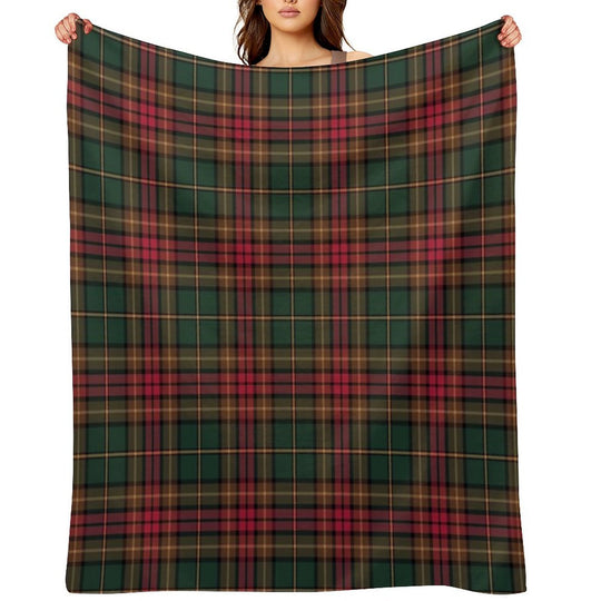 County Cavan Irish Tartan Quick-dry Throw Blanket