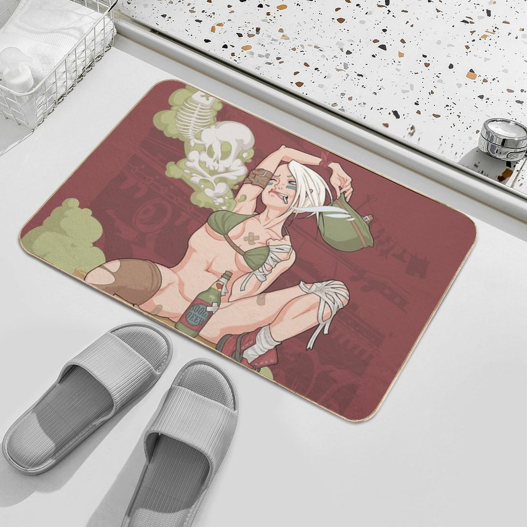 Tank Girl Smells Like Toxic Wastes  Easy Maintenance Bath Mat