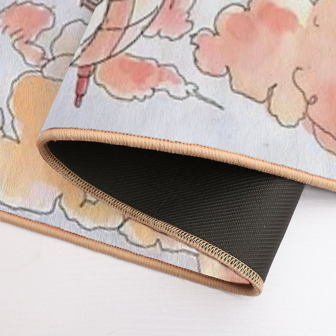 The Flying Village!  Pet-Safe Bath Mat