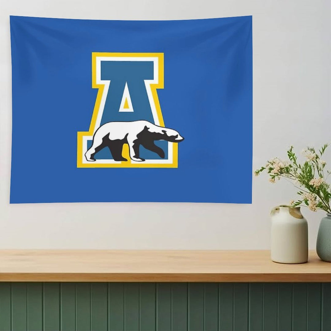 Alaska University Fans Art Tapestry