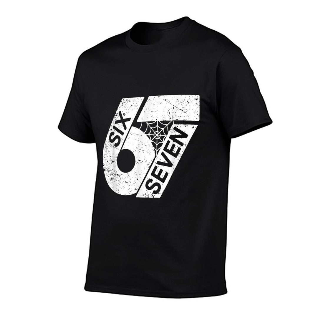 Six Seven 6 7 Meme 6 7 Halloween Costume  Wrinkle-resistant T-Shirt