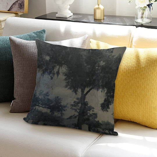 CASSADAGA TIN TYPE Soft Durable Construction Throw Pillow