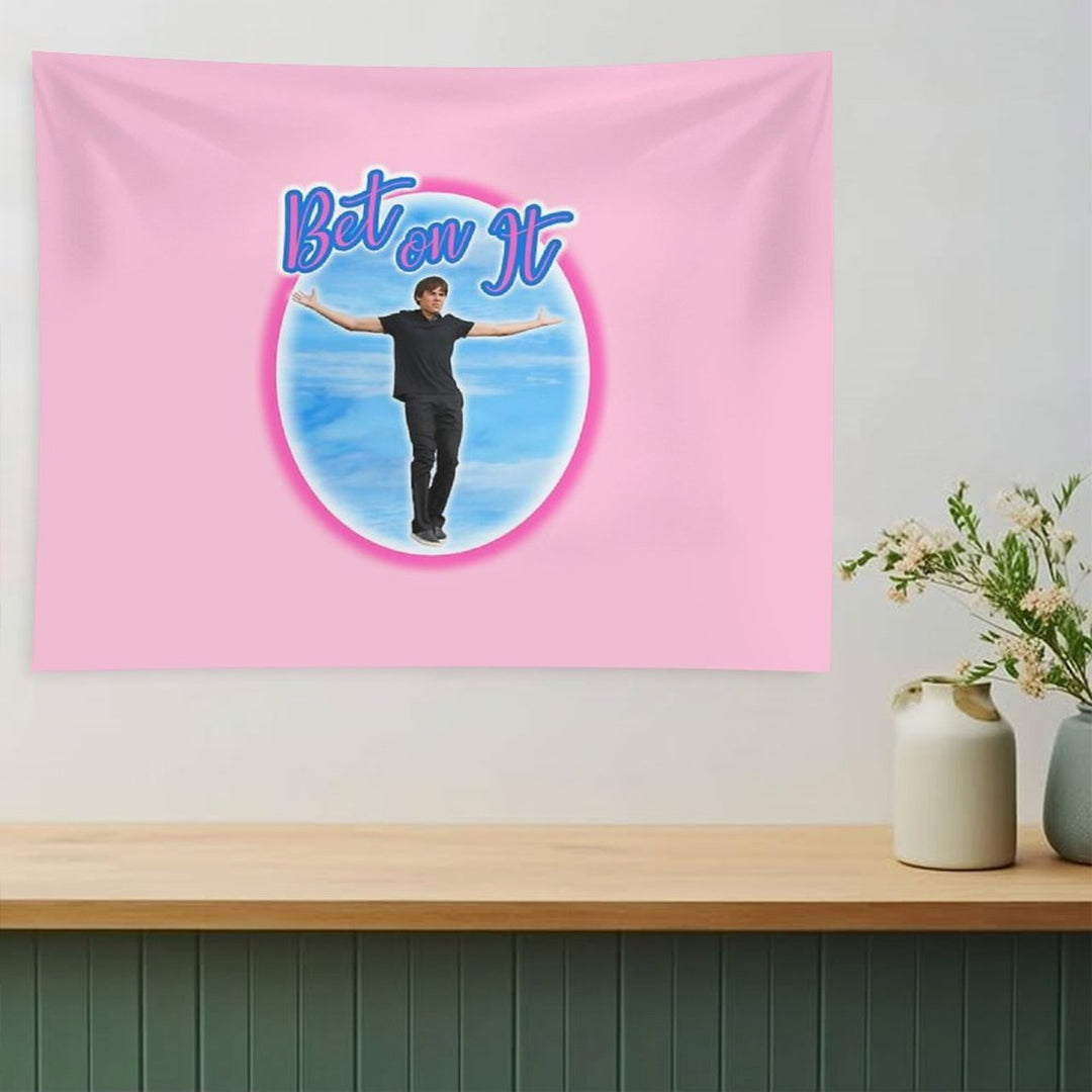 Bet on It Troy Bolton Zac Efron in High School Musical Tapestry