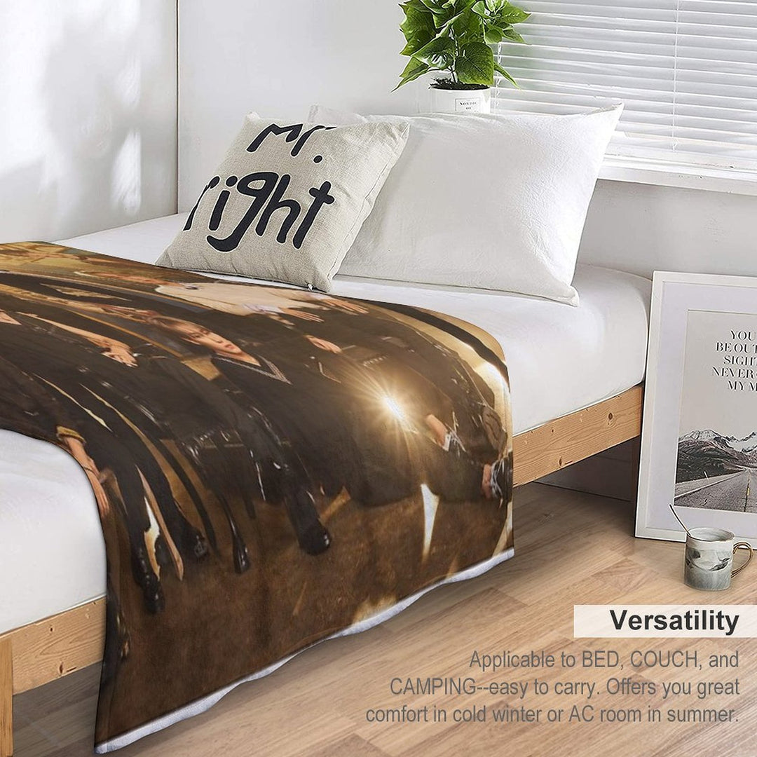 STRAY KIDS Quick-dry Throw Blanket