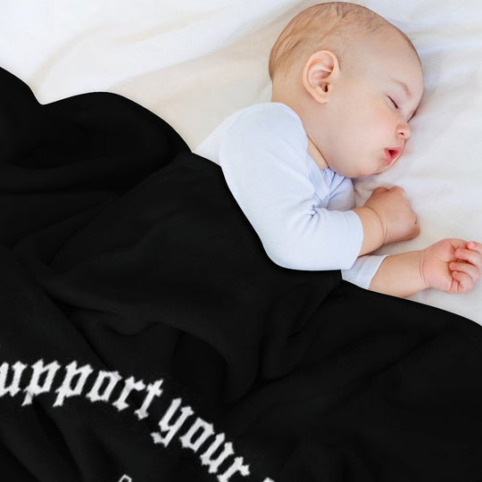 Outlaw Mc Support Gift Halloween Day, Thanksgiving, Christmas Day Quick-dry Throw Blanket